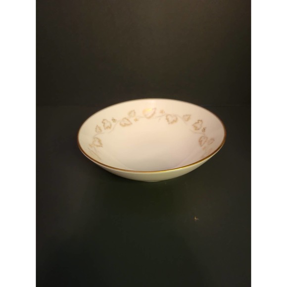 Vintage Noritake Ivory China Goldivy 6" Coupe Cereal Bowl 7531 - Picture 2 of 8